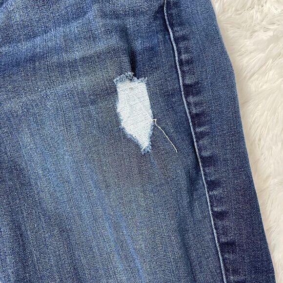 7FAM b(air) The Ankle Skinny destroyed destructed jeans 26 - Picture 5 of 8